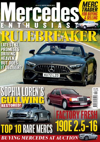 Журнал Mercedes enthusiast. August-September 2023
